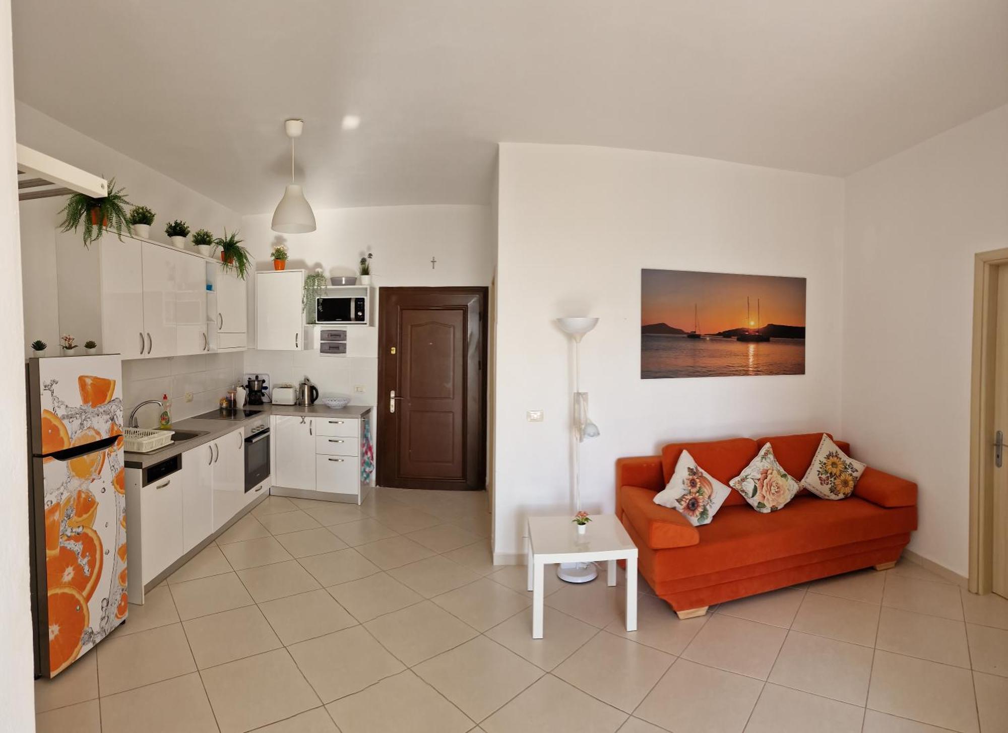 Orange Corner Apartment Sarandë Esterno foto