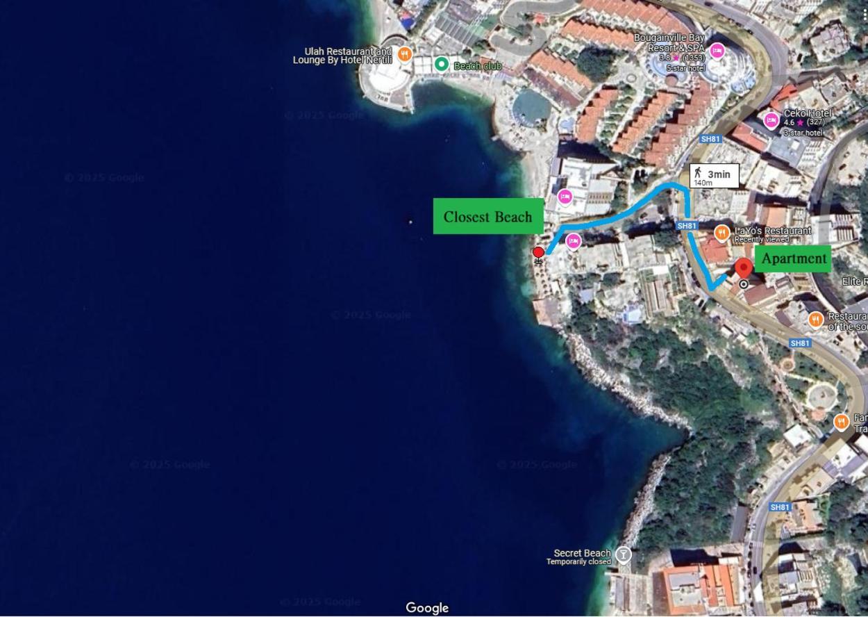 Orange Corner Apartment Sarandë Esterno foto